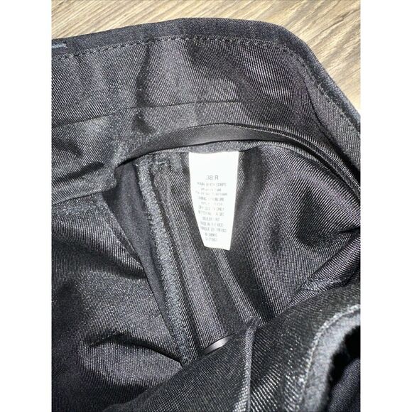 Nordstrom Men's Tech Smart Trim Fit Dress Pants. Black Size 38.NWOT. 16 - Picture 5 of 12